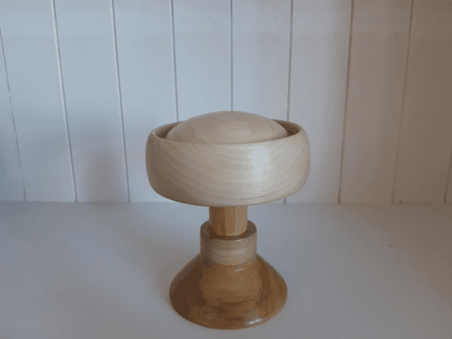 Pillbox Style Hat Block (No.3)